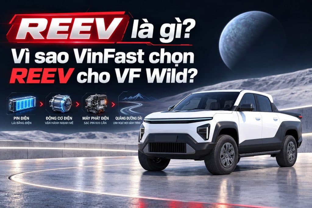 REEV là gì? Vì sao VinFast chọn REEV cho VF Wild?