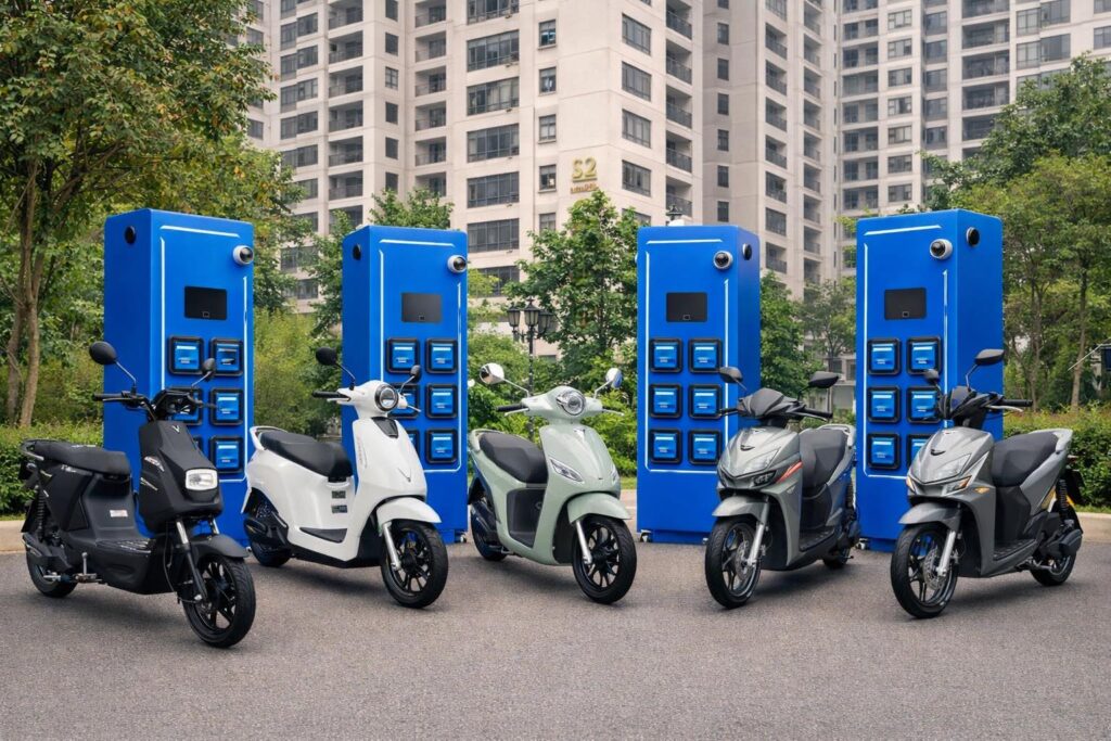 4 mẫu xe máy điện mới của VinFast