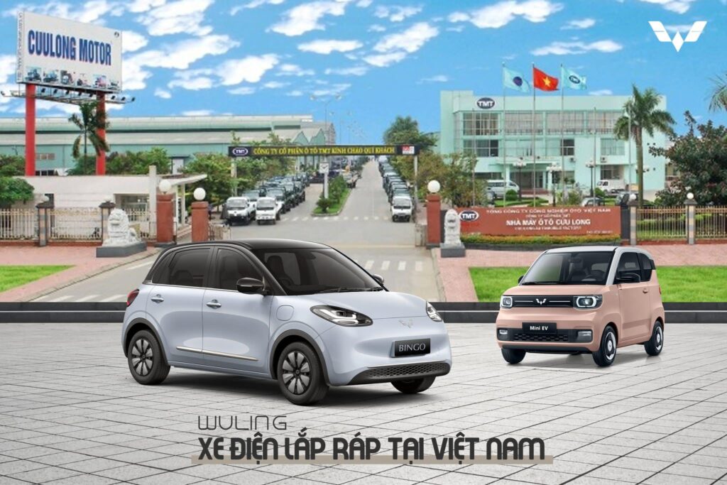 Wuling là thương hiệu ô tô điện thuộc liên doanh SAIC – GM – Wuling, hiện được TMT Motors độc quyền sản xuất, lắp ráp và phân phối tại Việt Nam từ tháng 2/2023.