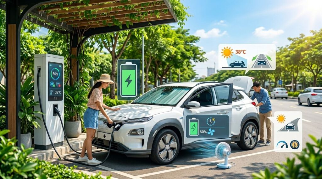 Cách sử dụng & bảo vệ pin xe điện mùa hè: Hướng dẫn đầy đủ, dễ áp dụng