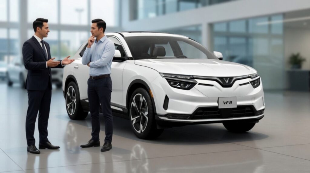 Kinh nghiệm mua VinFast VF8 cũ 2026: 5 điều bắt buộc kiểm tra trước khi xuống tiền