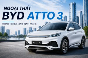 Ngoại thất BYD Atto 3: Thiết kế hiện đại và đậm chất SUV điện