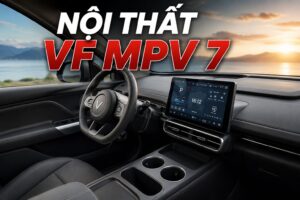 Đánh giá nội thất MPV điện 7 chỗ dành cho gia đình
