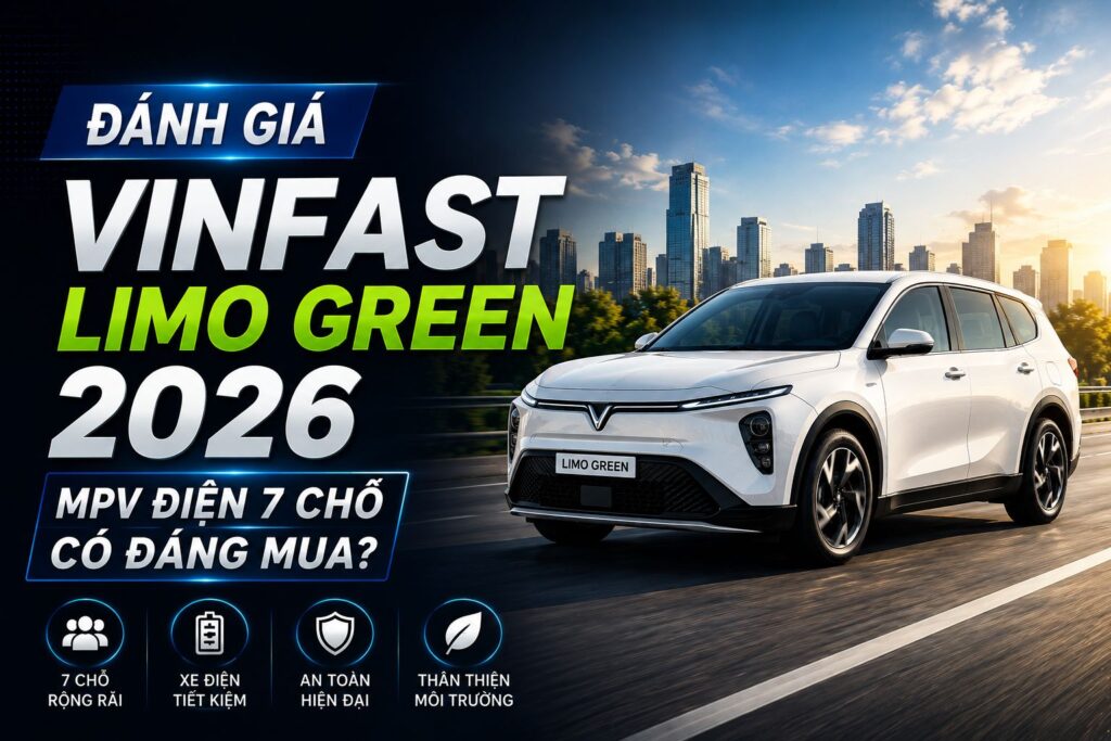Đánh giá VinFast Limo Green 2026: MPV điện 7 chỗ có đáng mua?