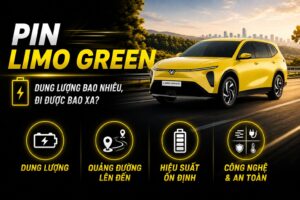 Pin Limo Green: Dung lượng bao nhiêu, đi được bao xa?