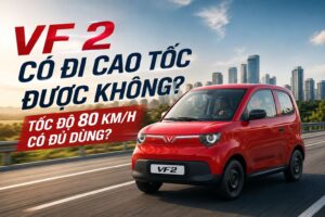 VF 2 có đi cao tốc được không? Tốc độ 80 km/h có đủ dùng?
