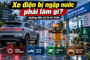 Xe điện bị ngập nước phải làm gì? Hướng dẫn xử lý an toàn