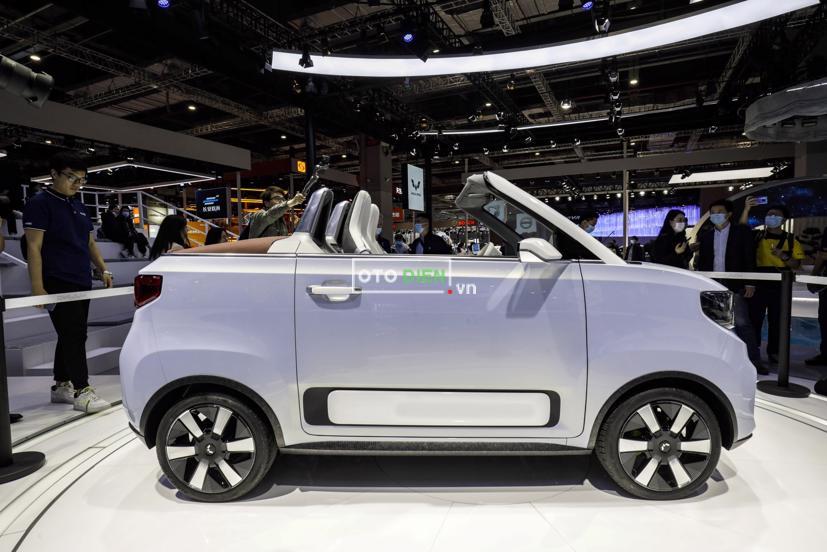 Xe ô tô điện mini Trung Quốc tại triển lãm xe