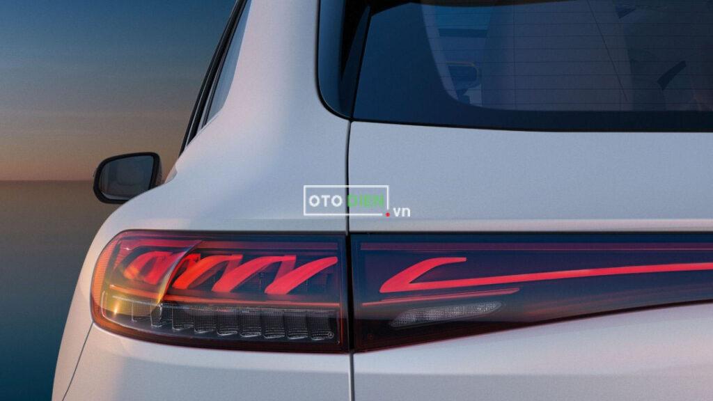 Hệ thống chiếu sáng có thiết kế đẹp mắt và sang trọng của EQS SUV