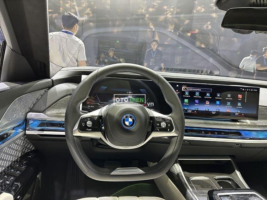 BMW i7 trang bị nội thất sang trọng, cao cấp mang đến trải nghiệm 5 sao