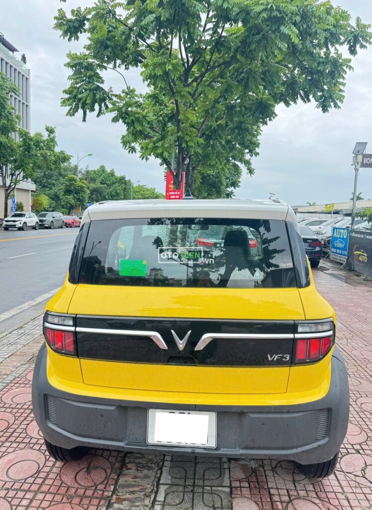 
													Vinfast VF3 Vàng Nóc Trắng 2024 full														
